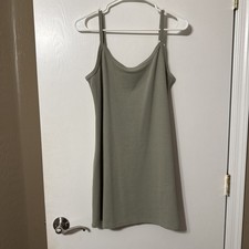 American Eagle Sporty A-Line Dress. Sage Green. Size Large