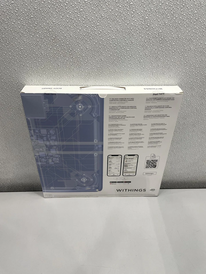 Báscula inteligente Wi-Fi composición corporal avanzada Withings Body Smart Foto 3 de 4