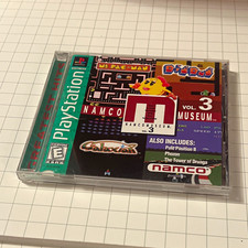 Namco Namco Museum Vol. 3 PS1 Manual NTSC-U/C 1996 E Multiplayer