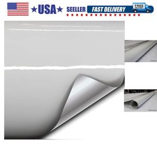 White Gloss 5 Feet X 1 Foot Vinyl Wrap Roll With Air Release Technology