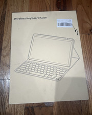 Bluetooth Wireless Keyboard Folio/Case for Tablet - Black Wireless Keyboard Case