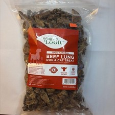 Nature's Logic Dog & Cat Treats Beef Lung All Natural USA Made Single-Ingredient