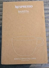 BRAND NEW Nespresso Barista Cappuccino Large Cups with Handles