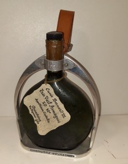 Steig bügel Armagnac Ducastaing Flaschen deko Flaschen halter Vintage Retro