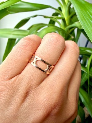 Tiffany & Co. Atlas Open Ring in 18k Rose Gold | eBay