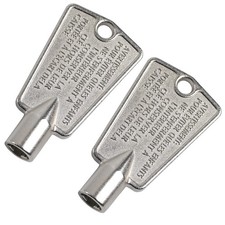 2 Pack Freezer Door Key for Frigidaire Kenmore Metal 
