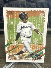 2021 Topps Holiday - Jazz Chisholm #HW182 (RC)