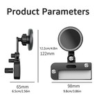 ABS+Alloy Car Phone Holder Replacement Interior Accessories For iPhone Magsafe C