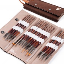 Fine Miniature Paint Brushes Professional Micro Detail Brush Set for Models...