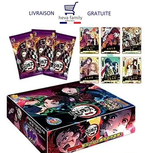 DEMON SLAYER GM-0402 Display 30 Boosters ! 150 Cartes Cube Box CCG Scellé