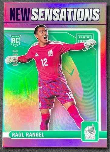 Raúl Rangel RC New Sensations PURPLE /90 2026 Panini Intl Mexico #4 Rookie Card