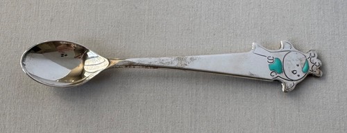 Tiffany & Co kleiner Tiffany Sterlingsilber Baby Vogel Löffel; A717 - Bild 3 von 6