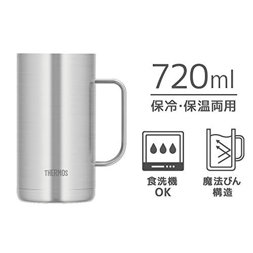THERMOS vacuum insulation mug 720ml stainless steel 1 JDK-720 S1 - Bild 2 von 7