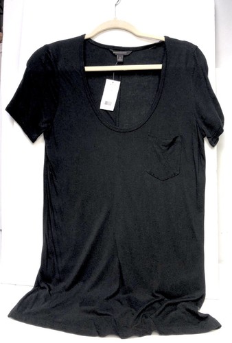 VICTORIAS SECRET PINK RARE BLING ARMY SCOOPNECK/CREW