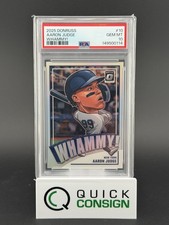 2025 Aaron Judge Panini Donruss Optic  “Whammy!” SSP Case Hit #10 PSA 10 Q6995