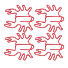 100Pcs Crab Paper Clips, Animal Shape Small Paper Clips Fun Paper Clips Cool 