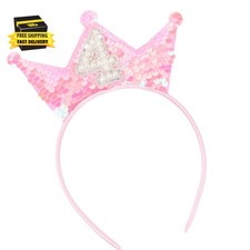 Pink Headband 4 Sequin Headbands Sparkling Tiara