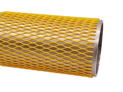 Tuyau d'alimentation Ø50 -130 mm 65 g/m filet de protection de surface rouleau de 100 m en jaune - Photo 1/4