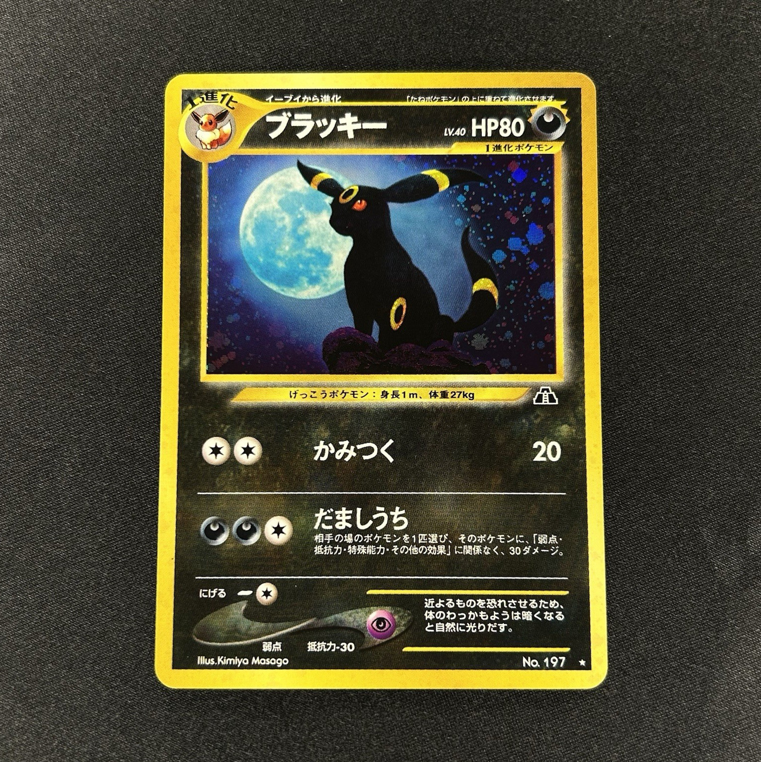 Umbreon 197 Crossing the Ruins Pokemon