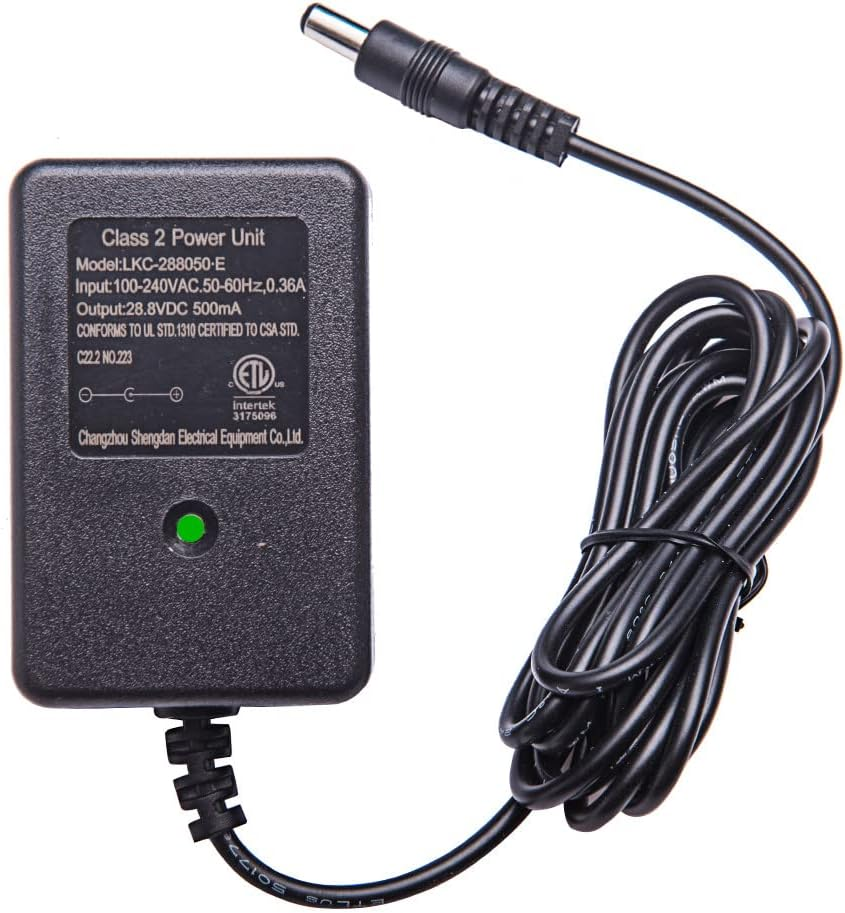 24V Charger for Ride on Car, 24 Volt Kids Battery Charger 28.8V500Ma Electric