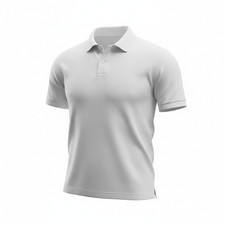 Jos A Bank Mens XL White Cotton Pique Short Sleeve Traditional Fit Polo Shirt