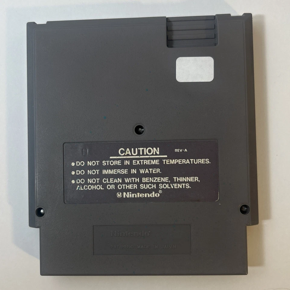 冰球 NES 任天堂游戏带盒和防尘套 无手动测试 — 第 4/4 张图片