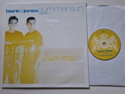 Blank & Jones - Summer Sun 10'' Vinyl Maxi Germany