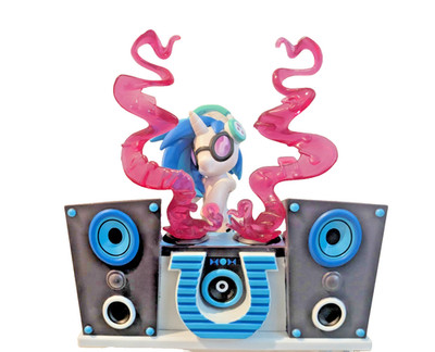 My Little Pony G4 Neuwertiger PON-3 mit DJ Pult, Freundschaft ist Magie -Rarität