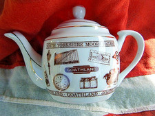 NORTH YORKSHIRE MOORS RAILWAY GOATHLAND CERAMIC TEAPOT - NO CHIPS OR CRACKS