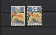 S54084 Peru MNH 1960 World Refugee Year 2V