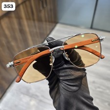 VVS D Moissanite Sunglasses Glasses Iced Out Men Rimless Glasses Gift For Him