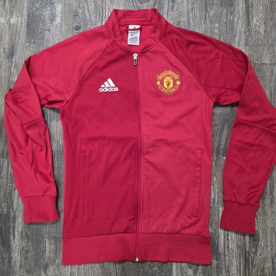 Manchester United ジャケット　サッカー　used 2017 Adidas Manchester United Track Jacket Soccer Men Small EPL