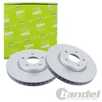2X Valeo Bremsscheiben 278Mm BelÜFtet Vorne Passend FÜR Ford C-MAX Focus Volvo