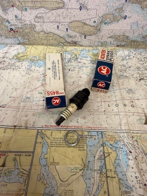 AC Delco pack of 2 #R45S Spark Plug.