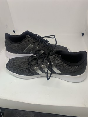 Adidas Womens Cloudfoam QT Racer G54660 Black Running Shoes