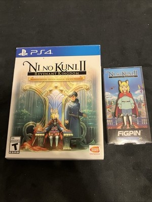 Ni No Kuni II: Revenant Kingdom - Premium Edition - PlayStation 4 PS4 CIB + PIN
