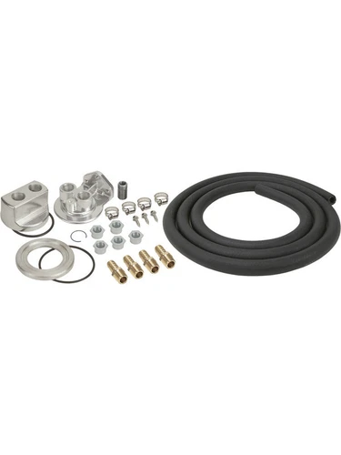 Derale Oil Filter Relocation Kit Universal Single Filter Kit (15748) - Picture 1 of 12