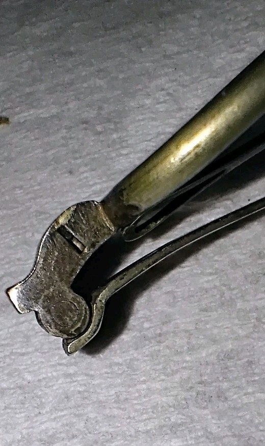 Antique Wire-rectangular Spectacles Sliding Templ… - image 9