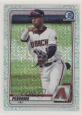 2020 Bowman Chrome Prospects Mega Box Mojo Refractor Geraldo Perdomo 03us