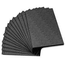 15 PCS Black Polyethylene Foam, 12x8x0.5, Firm, Packing, Crafts, Shipping