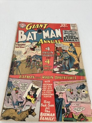1964 Batman Annual Giant DC Comic Book #7 - BAT-MITE!!! Ships Fast