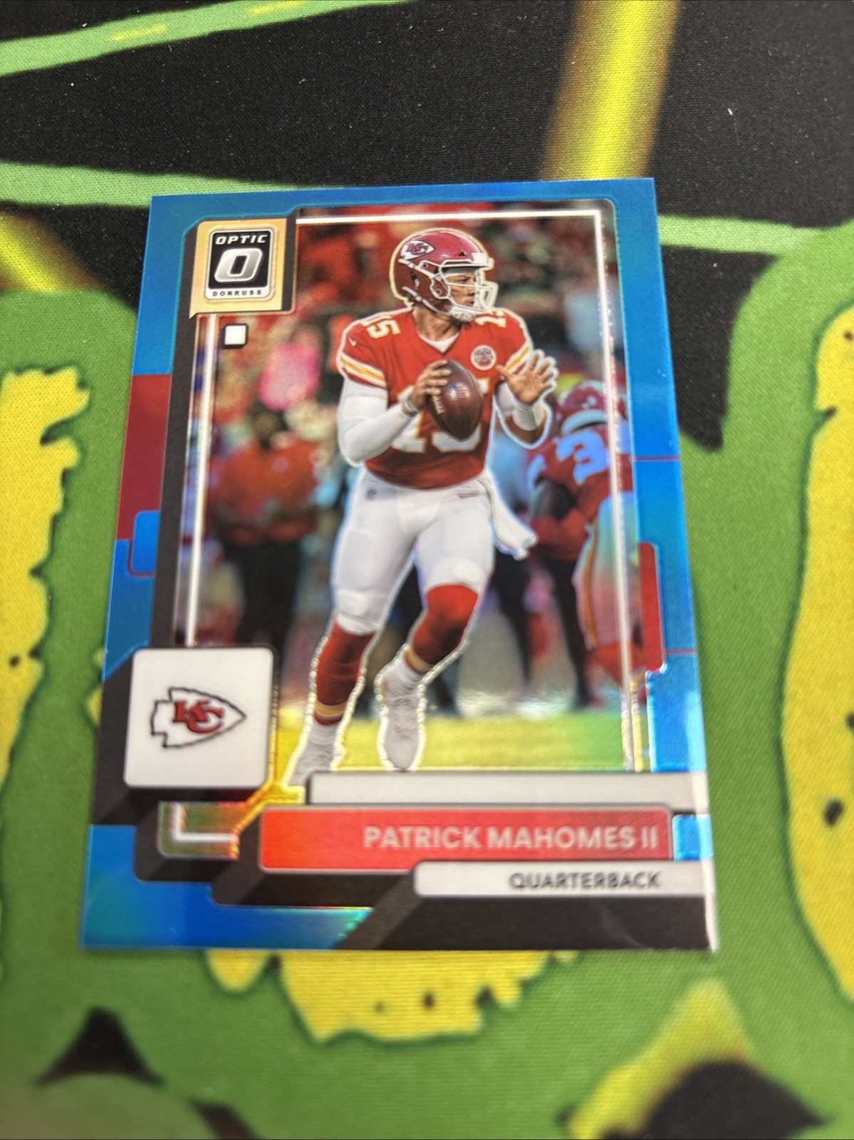 2022 Donruss Optic #94 PATRICK MAHOMES II Aqua /299