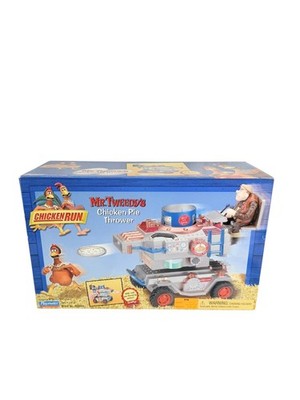 Chicken Run Mr Tweedy s Chicken Pie Thrower Playset Playmates 2000 Sealed Vtg