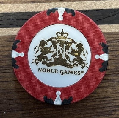 Noble Games Casino Poker Roulette Gaming Chip NCV 