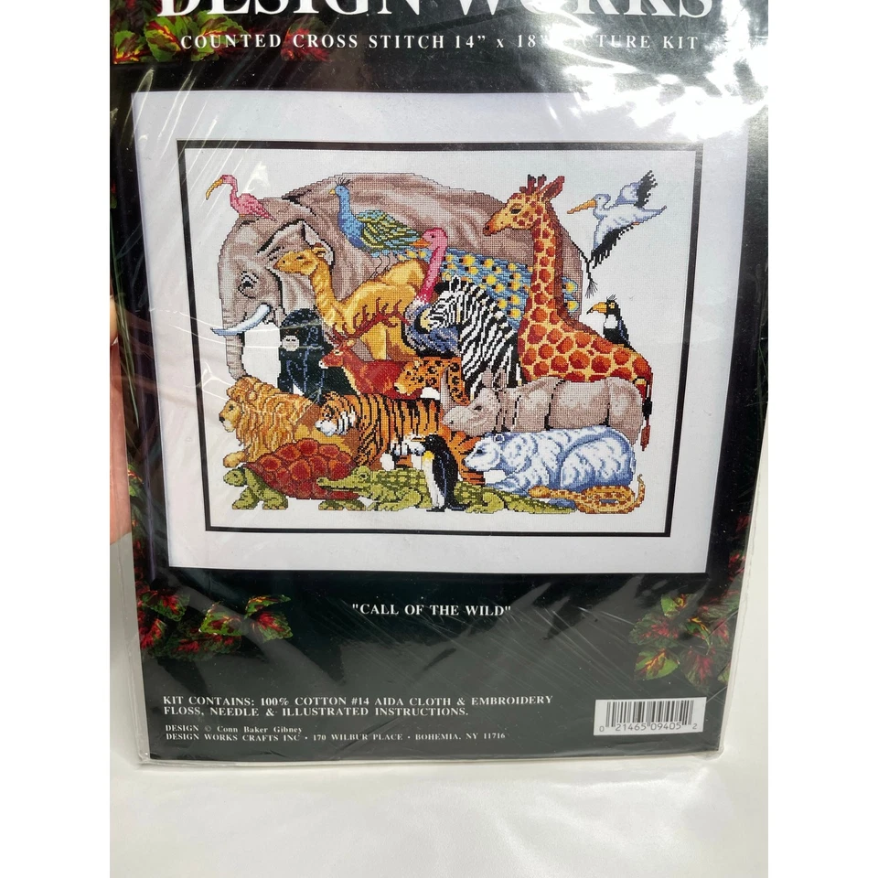 NEW Design Works 9405 Cross Stitch "Call of The Wild" 21" X 18" Kit - Image 2 of 4