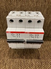 Pair ABB S202-K10 10 Amp 480 Volt 2 Pole Bolt-On Circuit Breaker