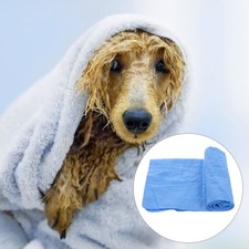 Toalla de baño de absorción de agua para perros Toalla de ducha grande para gatos Secado rápido