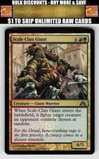 Magic_the_gathering Dragon's Maze #101 Scab-Clan Giant