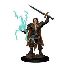 Human Male Cleric - Pathfinder Battle Premium Painted Minis - Wizkids - WZK77504