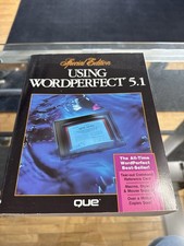 Using WordPerfect 5.1 Special Edition 1989   Que   Softcover Guide
